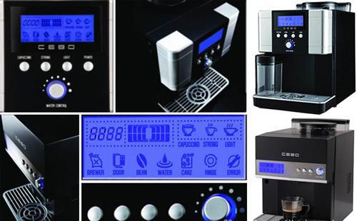 CEBO喜宝全自动咖啡机-黑(YCC50B) 实业公司的高效智能之选